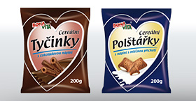 Cereální polštářky - obal