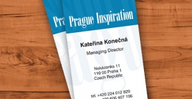 Prague Inspiration - vizitky