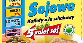 Sójové plátky - obal